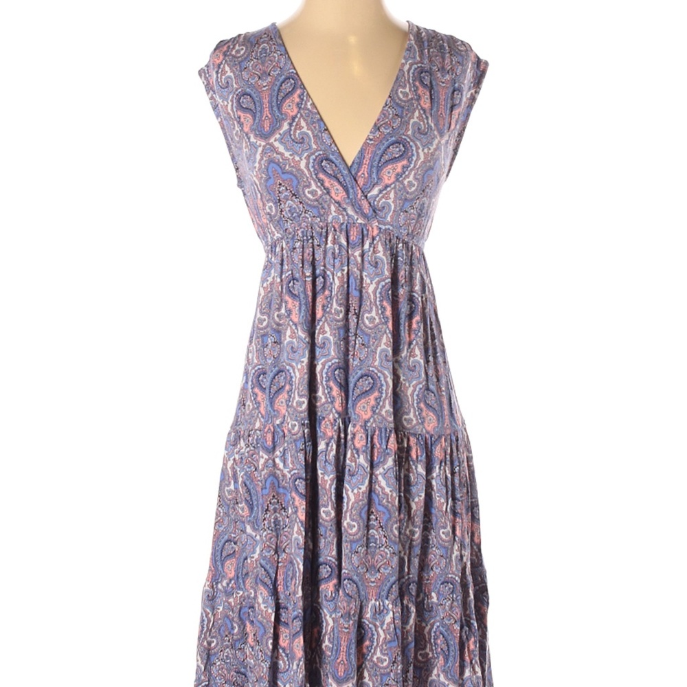 - New York and Company Stretch Paisley Dress XS